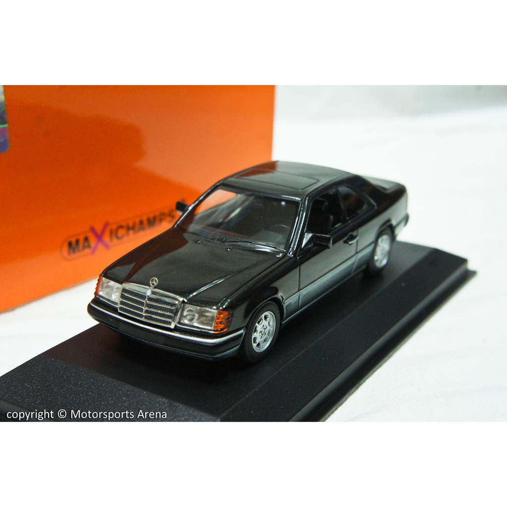 【現貨特價】1:43 Minichamps Mercedes Benz 300 CE C124 1991 黑色