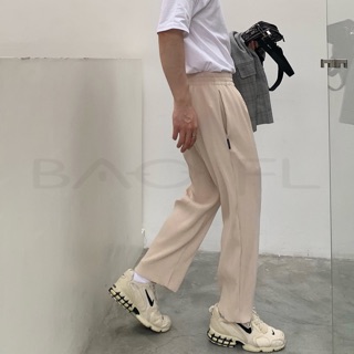 [BAO] 🇰🇷韓國 20SS夏季奶油黃百摺褲
