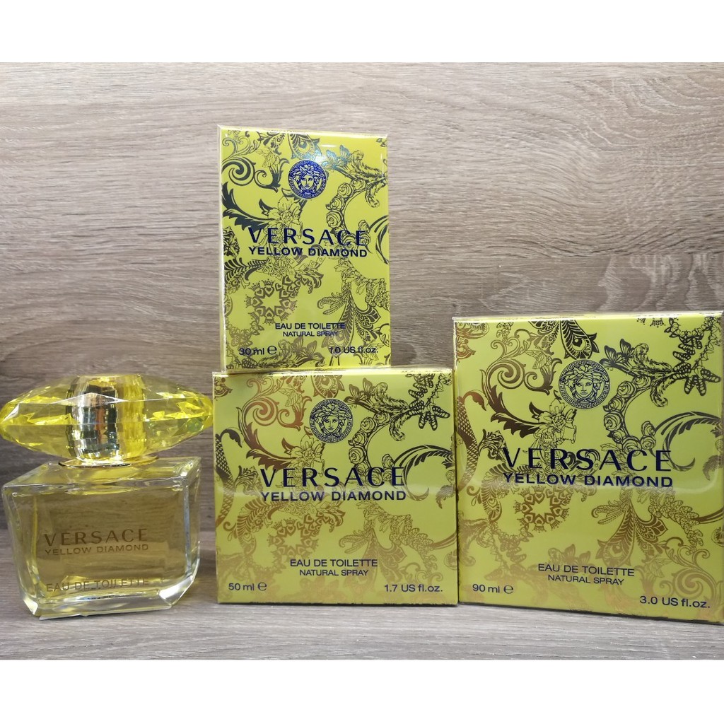 ❀女大香 Versace Yellow Diamond 凡賽斯香愛黃鑽女性淡香水 30ML / 50ML / 90ML