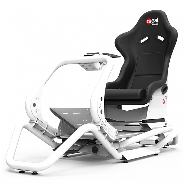 RSEAT N1 白色 賽車架+賽車椅 / 強化金屬管材 頂級桶椅【電玩國度】接單預購