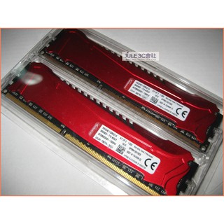 JULE 3C會社-金士頓 HyperX DDR3 2400 8GX2 共 16GB Savage/雙通道/終保 記憶體