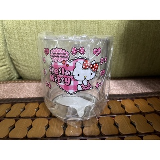 全新未拆封三麗鷗Sanrio Hello Kitty透明水杯 漱口杯