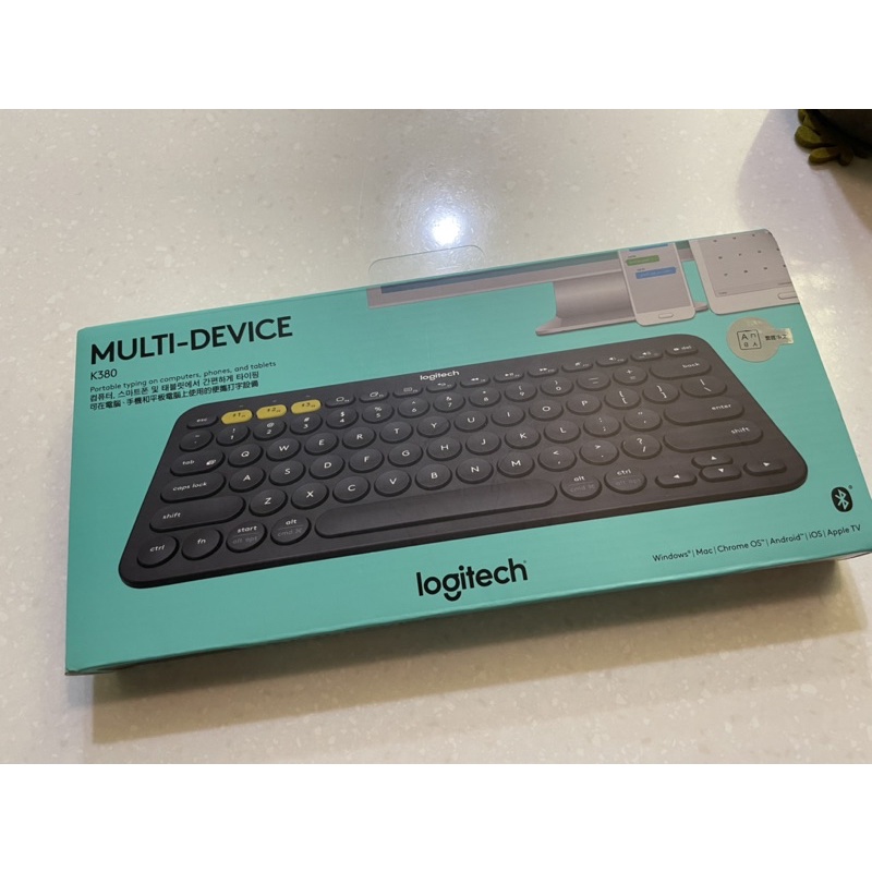 Logitech羅技K380多功能藍芽無線鍵盤/跨平台 藍牙鍵盤 迷你鍵盤