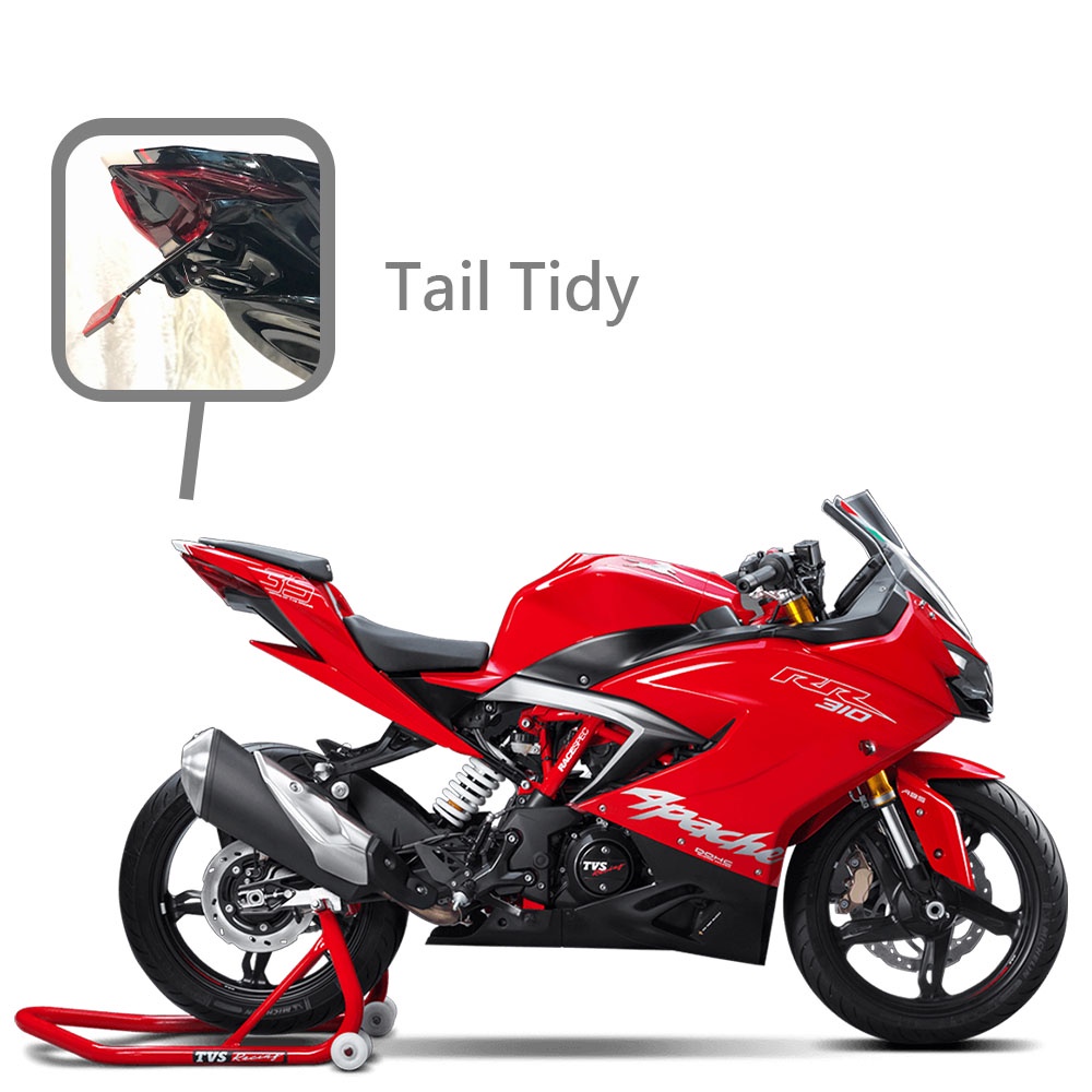 【歐8倉庫】工廠直營 Jealou'S 極妒 CNC 可調式 鋁合金 後牌架 RR310 for TVS APACHE