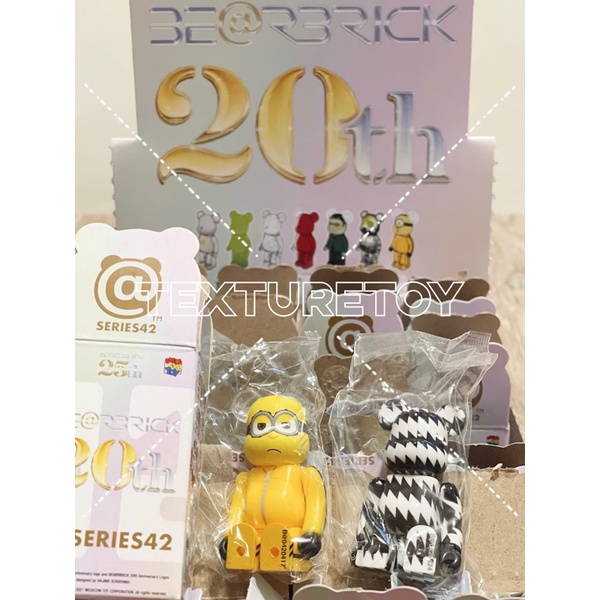 [現貨]BE@RBRICK SERIES 42代 隱藏 小小兵 ARTIST 藝術家 MEDICOM TOY 100%