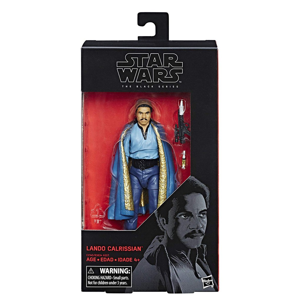 Star Wars 星際大戰 黑標 6吋 Lando Calrissian 藍道 隊長 可動 BLACK series