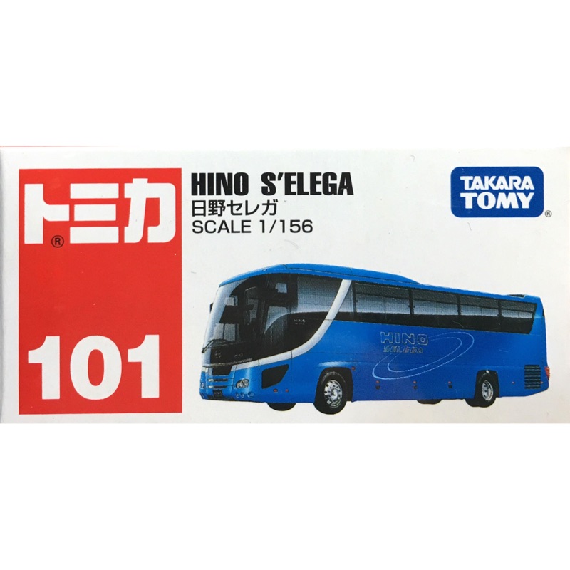 TOMICA多美小汽車 No 101 HINO S'ELEGA日野巴士