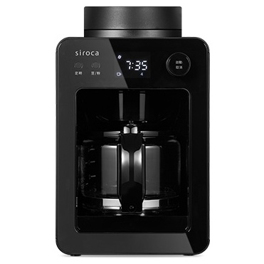 【Siroca】SC-A3510(K)尊爵黑 自動研磨咖啡機，美式咖啡機/日本賣超50萬台