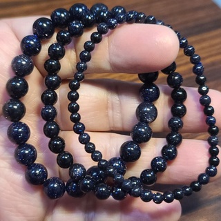 藍砂石 星空藍砂 手鍊 手環 手珠 4mm 6mm 8mm天然 ❤水晶玉石特賣#R091