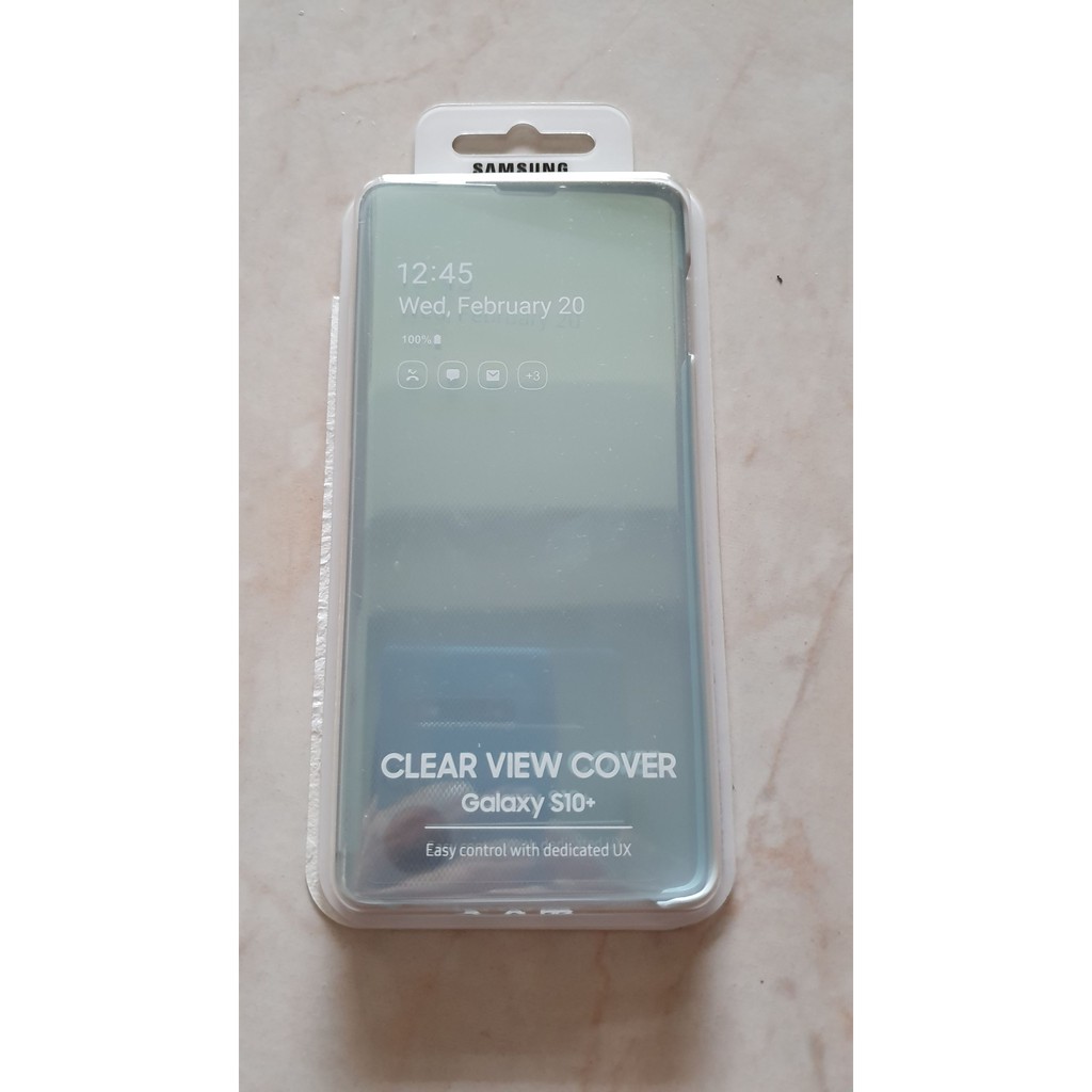 Samsung Galaxy S10+ 6.4吋 Clear View 原廠全透視感應皮套