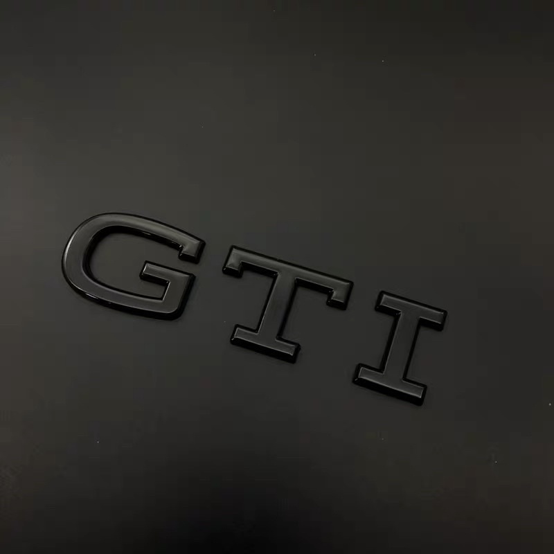 ♣️RH電油車精品♣️ Golf 8 GTI 新款 後黑色車標 高爾夫8代 GTI 亮黑色車標 旅行車