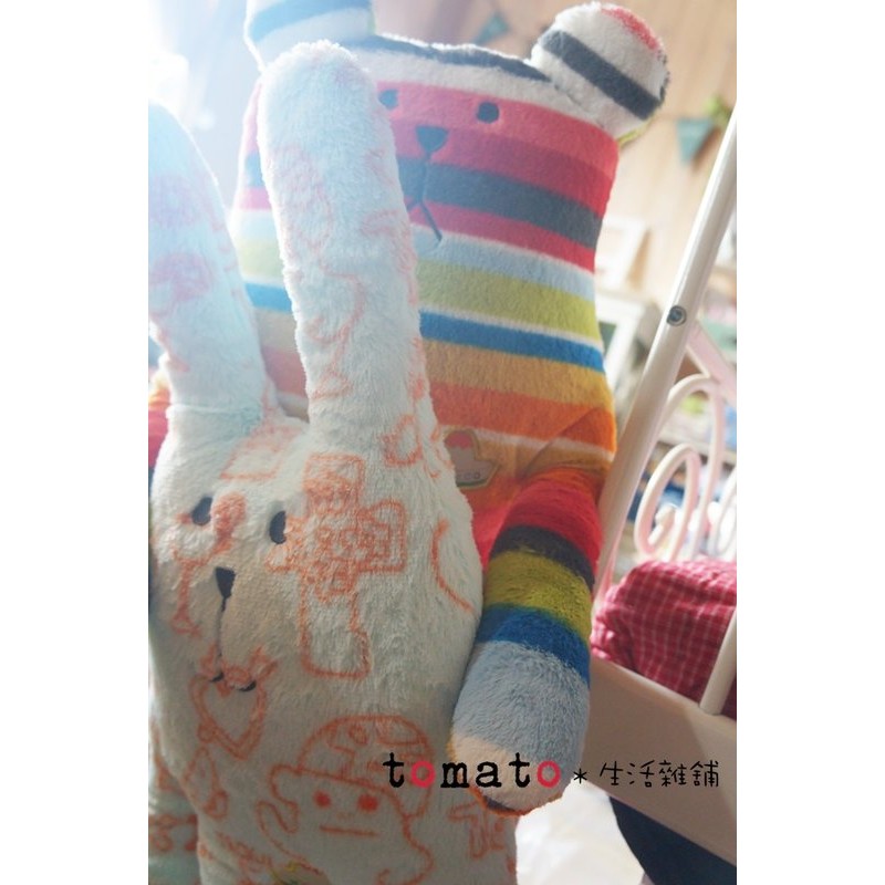 ˙ＴＯＭＡＴＯ生活雜鋪˙日本進口雜貨MEXICO CRAFTHOLIC墨西哥系列熊/兔子布偶抱枕(中款)