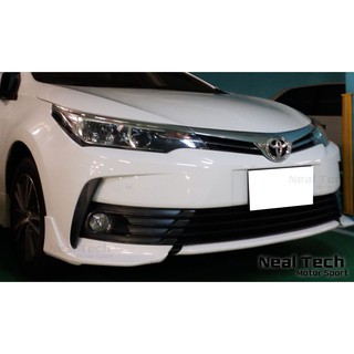 全新含烤漆 Toyota Altis 11.5代 Z版 前下巴 兩件式 16 17 18 19年 小改款 改裝 空力套件