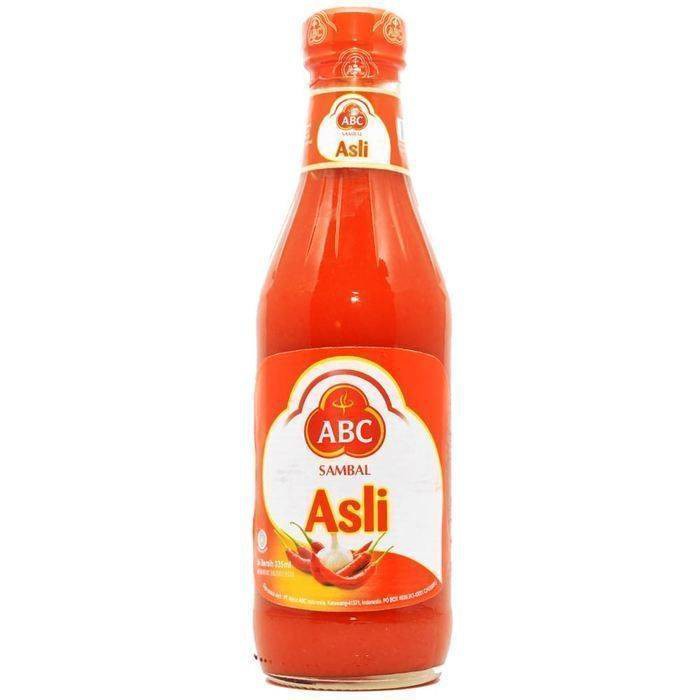 Abc辣椒醬sambal Asli Botol Beling Fs101 340ml 蝦皮購物