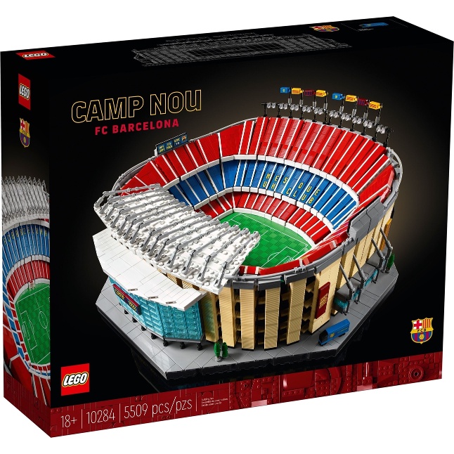 【亞當與麥斯】LEGO 10284 Camp Nou - FC Barcelona^