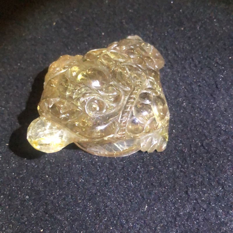 稀有品～鈦晶三腳蟾蜍～咬錢招財