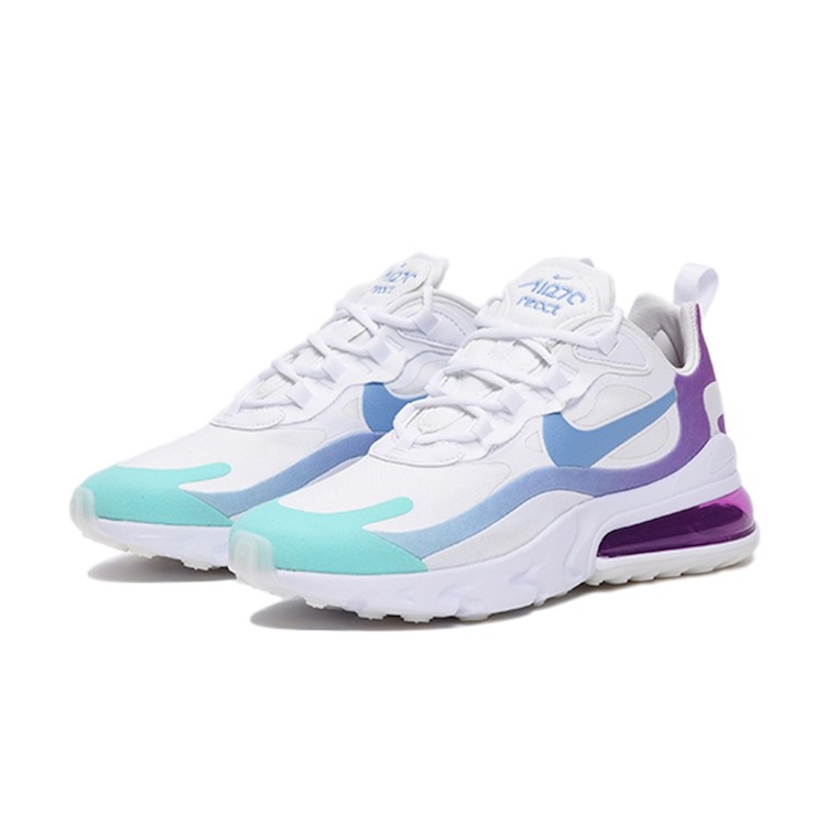 nike air max 270 react bauhaus sneakers in white