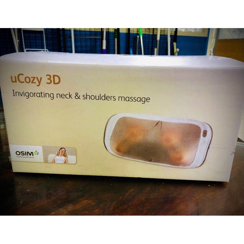 OSIM uCozy 3D巧摩枕❤️OS-238 紅色 全新 家電 按摩神器 肩頸好幫手