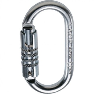 伊凱文戶外 CAMP STEEL OVAL PRO 3LOCK O形鋼三段鎖鉤環 自動鎖 三段鎖 鈎環 勾環 發票