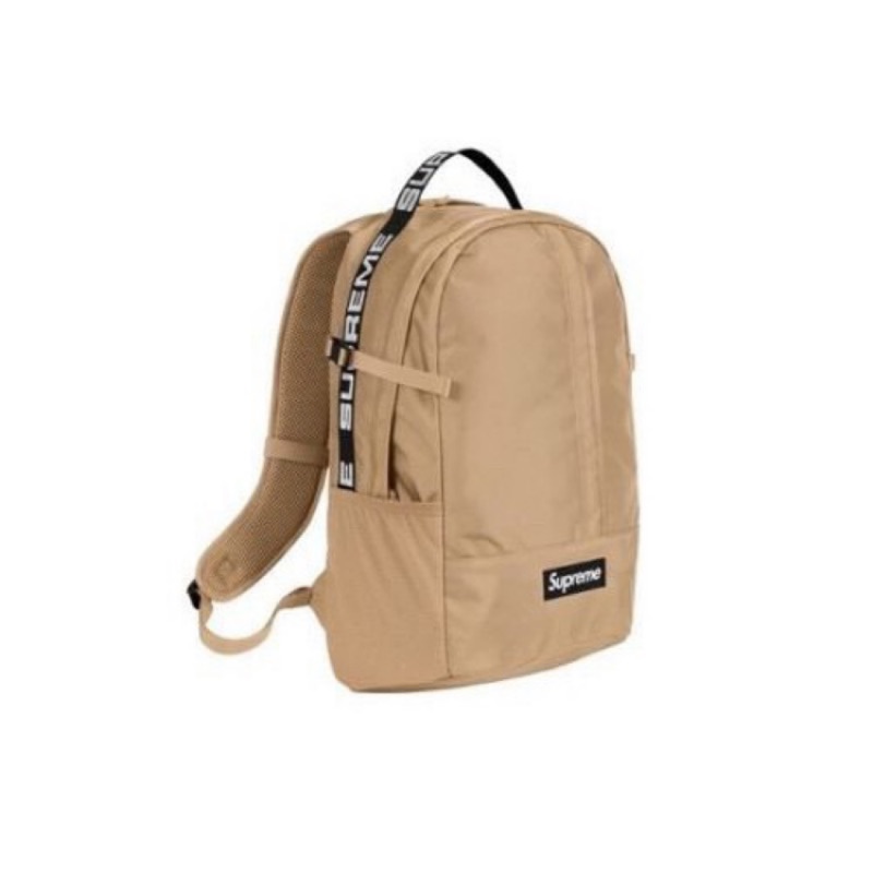 Supreme 44th backpack 卡其色 跟45th紫色