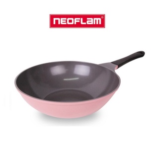 [NEOFLAM] Eela 粉紅 炒鍋 (26cm / 30cm)