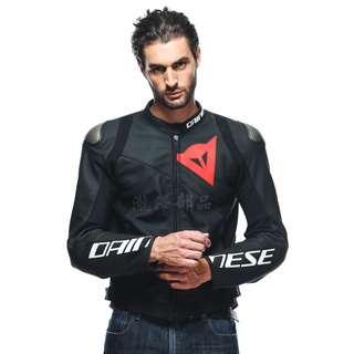 瀧澤部品 義大利 DAINESE 丹尼斯 SPORTIVA LEATHER 皮上衣 黑 防摔衣 防摔防護 牛皮 休閒
