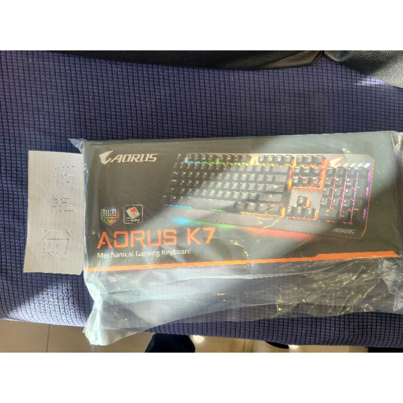 技嘉 AORUS K7 中文注音 兩年保固