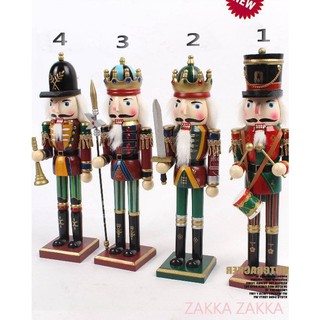 [HOME]胡桃鉗娃娃 4款 歐風童話胡桃鉗娃娃 童話系列 國王 娃娃兵 士兵 英式鄉村風 擺飾 裝飾