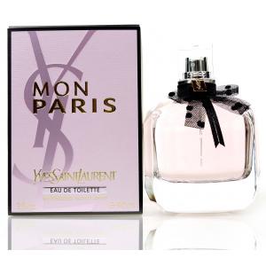 『☆AYP香氛賣場☆』YSL MON PARIS 聖羅蘭慾望巴黎女性淡香水90ML