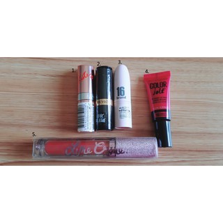 RIMMEL Kate Moss Revlon 16BRAND Maybelline Lime Crime 唇膏 唇釉