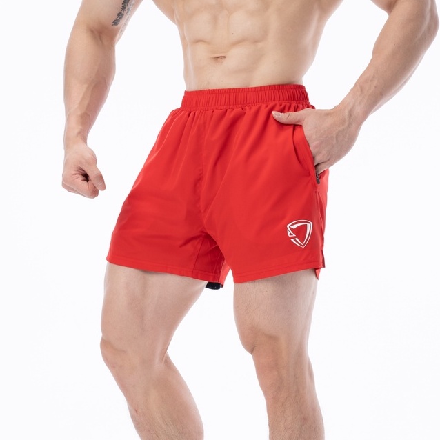 【TeamJoined】盾牌3'' 四面彈短褲 休閒穿搭 健身穿搭 背心穿搭 健身 運動 運動休閒 運動風 夏短褲