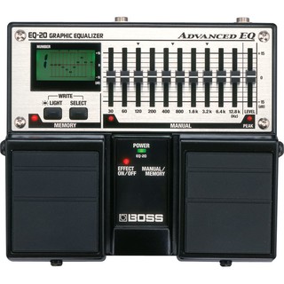 【搖滾玩家樂器】 全新 公司貨 BOSS EQ-20 十段 等化器 電吉他 單顆 效果器