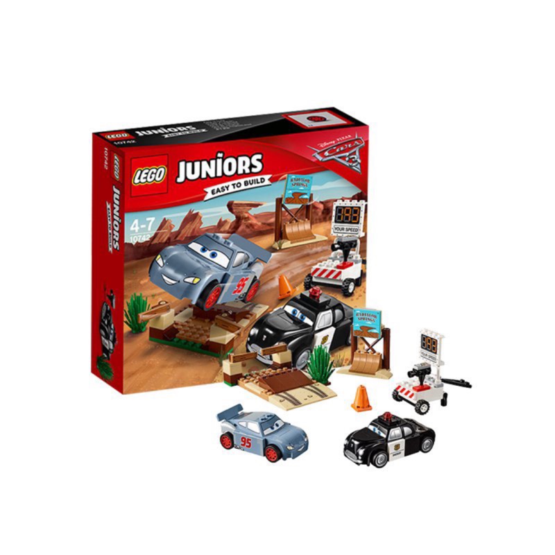 《傑克玩樂高》LEGO 10742 Juniors 汽車總動員 Cars