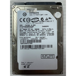 立騰科技電腦~HITACHI 2.5吋500GB 筆電硬碟