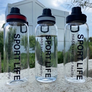 🔥出清🔥現貨 Sport Life玻璃水壺 大容量 含杯套+濾網 可泡茶 大瓶口 夏天 創意時尚 運動喝水 粉紅豹 卡通