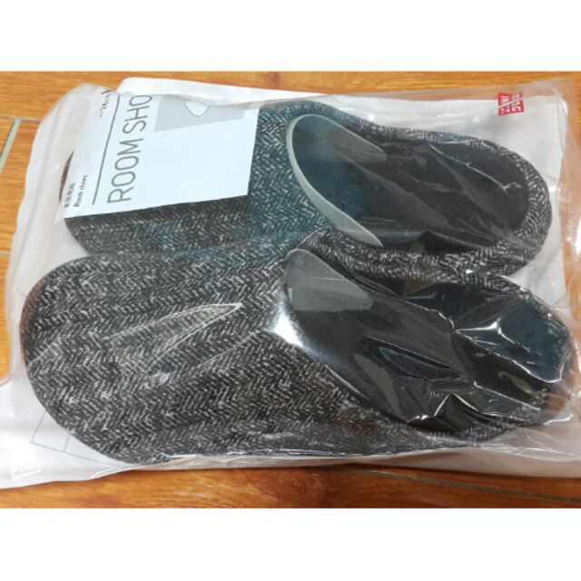 ☆全新 - Uniqlo 優衣庫 - 寒流必備 保暖 室內拖鞋 - M 24cm - 原價390元