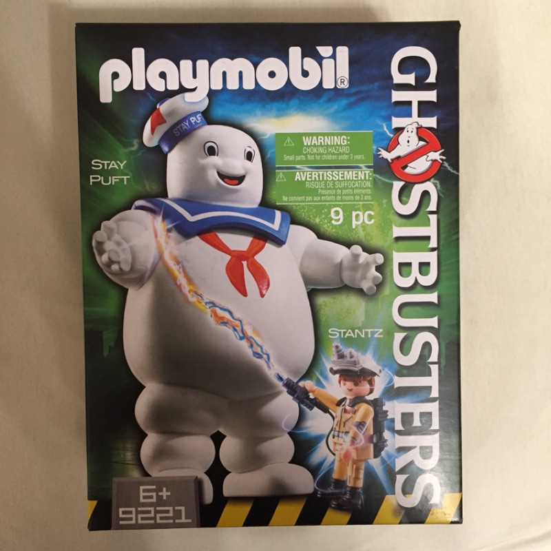Playmobil J-105 Ghostbuster Figure Stantz 9221 