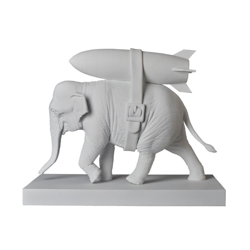 ［ 現貨］SYNC. x BRANDALISM Banksy Elephant with Bomb 班克斯 大象炸彈