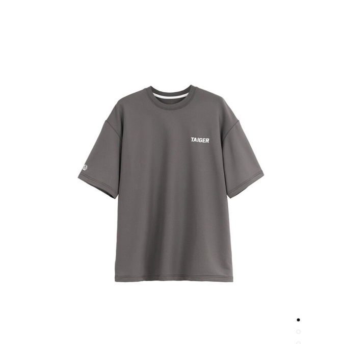 Taiger健身服飾 太空灰 潮流5th ANNIVERSARY STAYDRY PLUS™ Oversized Tee