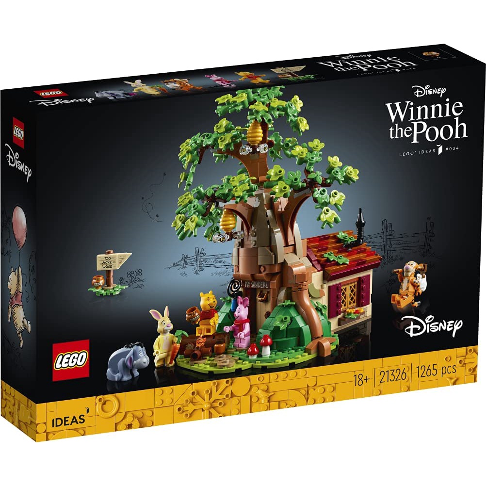 Lego 樂高 21326 Ideas 系列 Winnie the Pooh 迪士尼 小熊維尼 全新未拆