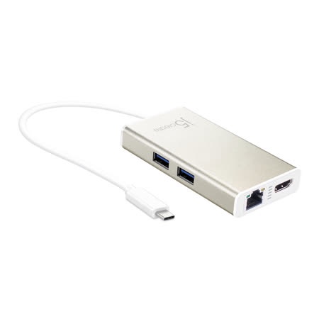[9成新j5create USB Type-C Dongle J5-JCA374 支援PD供電