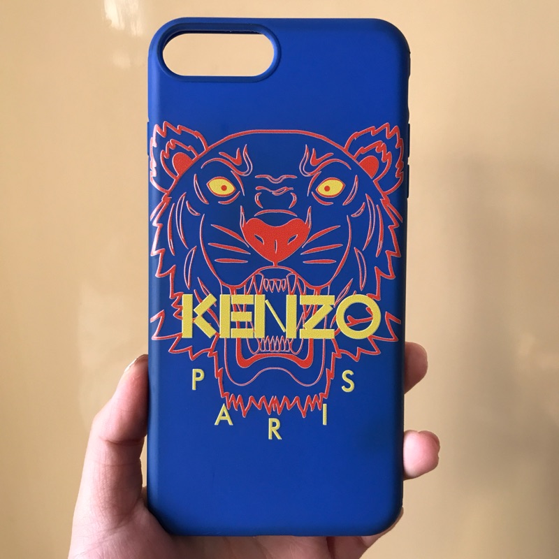 KENZO 藍色虎頭手機殼 保護殼 iphone7 iphone8 plus