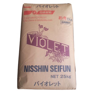 【露比烘焙材料】日清紫羅蘭薄力粉2kg | 低筋麵粉