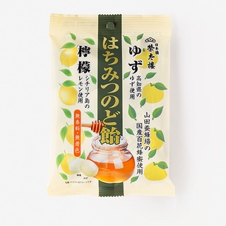 [現貨]日本 榮太樓 蜂蜜糖 柚子 檸檬味 70g 山田養蜂場蜂蜜配合