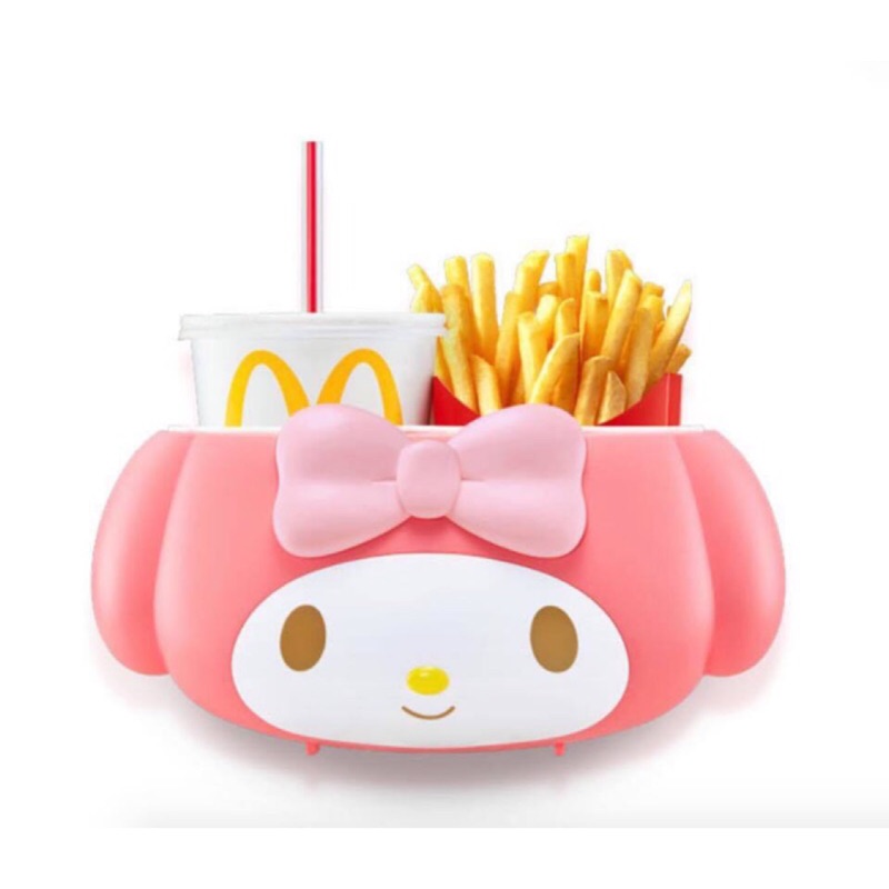 日本麥當勞限定美樂蒂2用置物盒