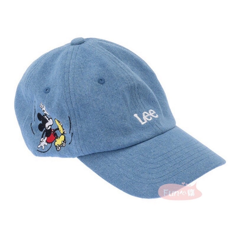 日本迪士尼 Lee 迪士尼聯名 米奇 棒球帽 帽子