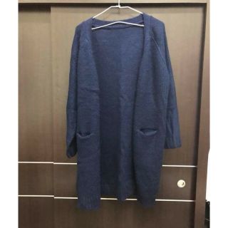 二手成人冬衣，極新，時尚好看藍色長袖針織上衣.外套，冬天來了趕快來加件禦寒衣吧