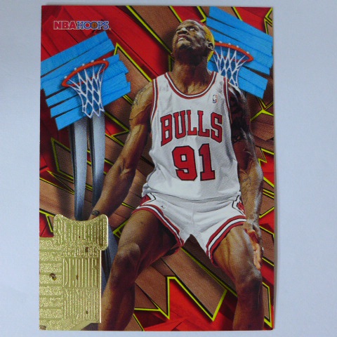 ~ Dennis Rodman ~名人堂/籃板王/壞小孩/小蟲/丹尼斯·羅德曼 1996年HOOPS.NBA特殊卡