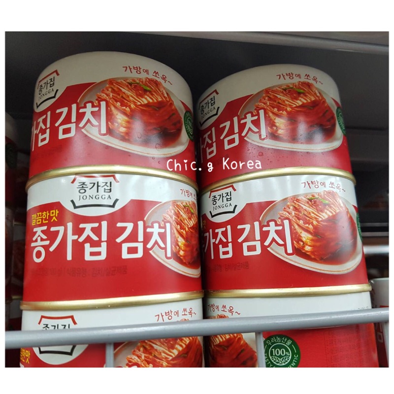 🇰🇷韓國姐姐代購@韓國 宗家府泡菜罐頭 160g