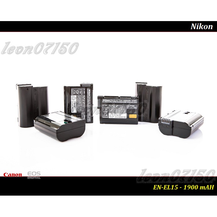【限量促銷】全新原廠 Nikon EN-EL15 公司貨鋰電池 1900mAh /EL15/D800/D810